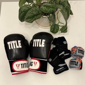 Boxing Gloves & Hand Wraps